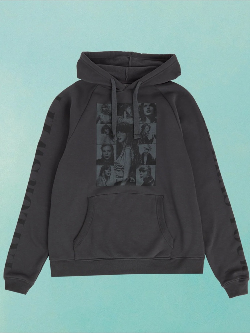 TAYLOR SWIFT | THE ERAS TOURI BLACK HOODIE| SMALL